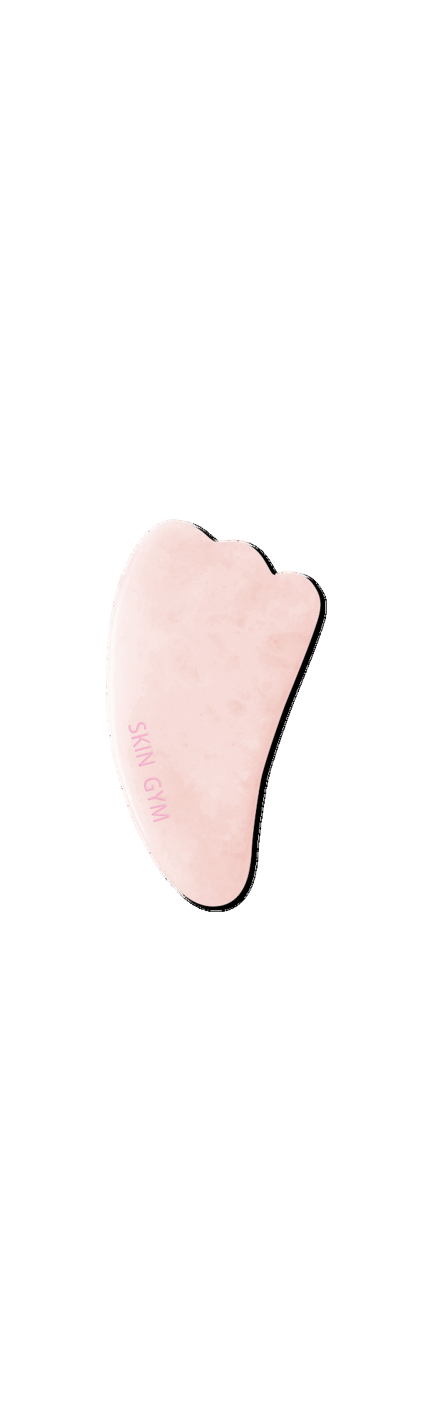Ulta Skin Gym  Rose Quartz Gua Sha Crystal Beauty Tool