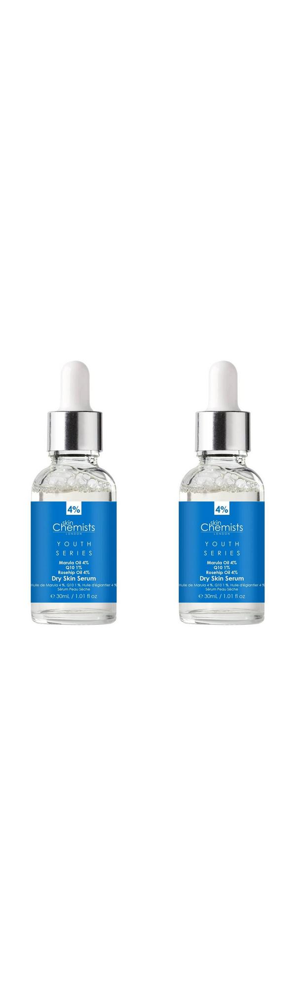 Ulta skinChemists  Youth Series Dry Skin Serum Marula Oil 4% Q10 1% Rosehip Oil 4%