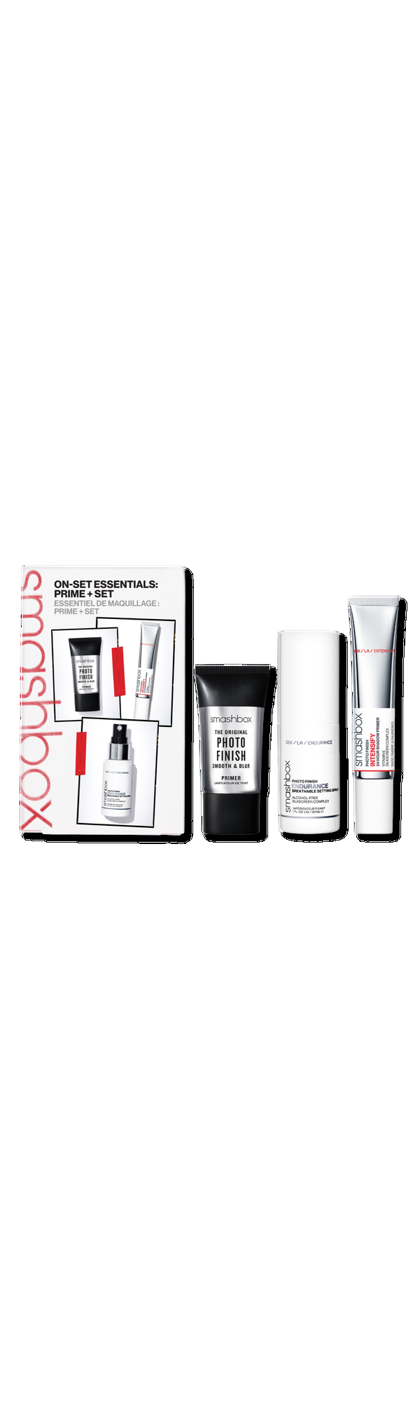 Ulta Smashbox  On-Set Essentials: Primer + Setting Spray Trio