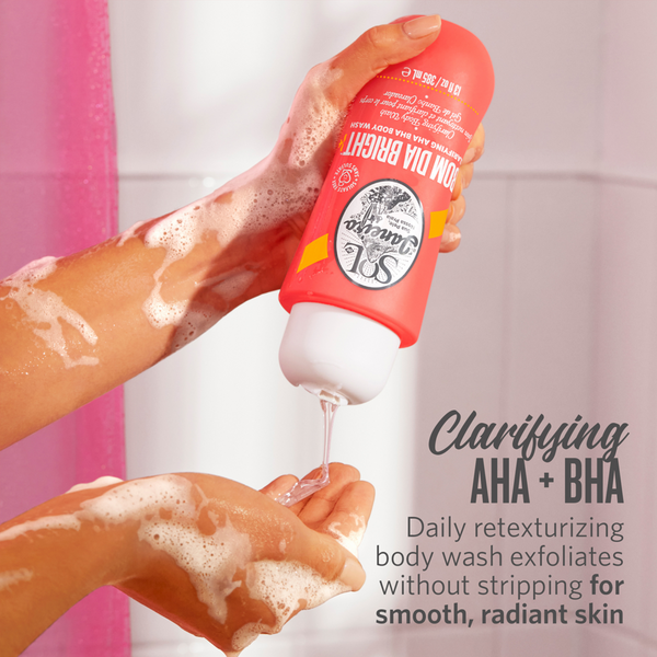 Ulta Sol De Janeiro  Bom Dia Bright Clarifying AHA BHA Body Wash