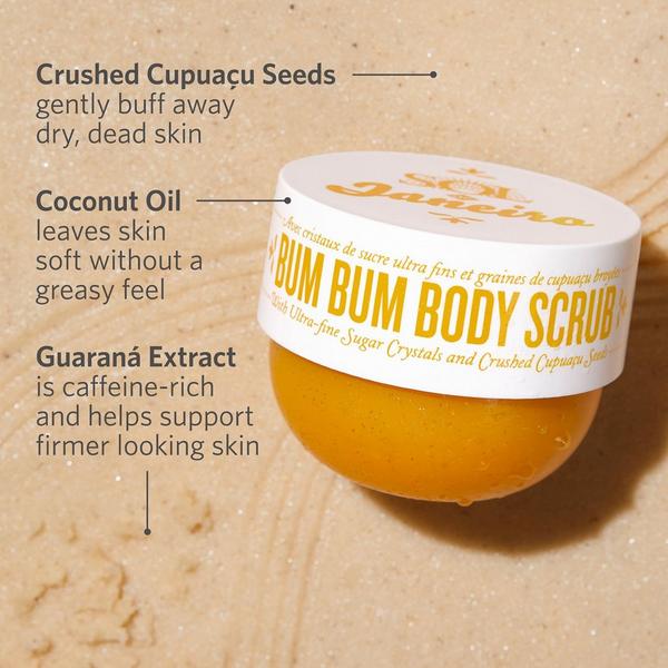 Ulta Sol De Janeiro  Bum Bum Body Scrub With Exfoliating Crushed Cupuaçu Seeds
