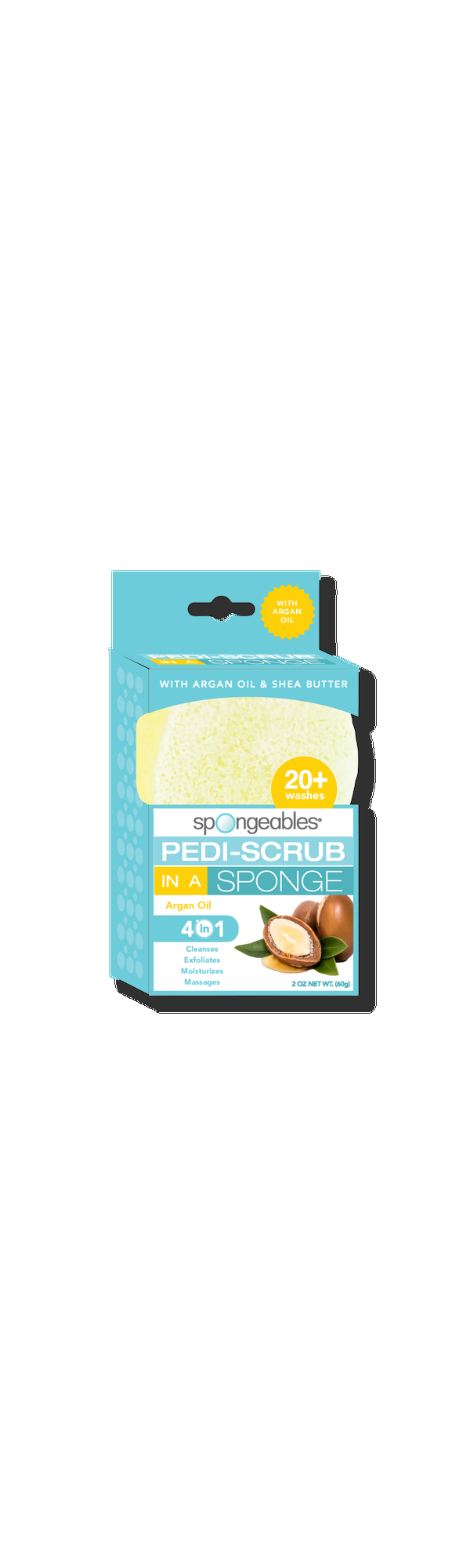 Ulta Spongeables  Pedi-Scrub In A Sponge Foot Buffer 20+