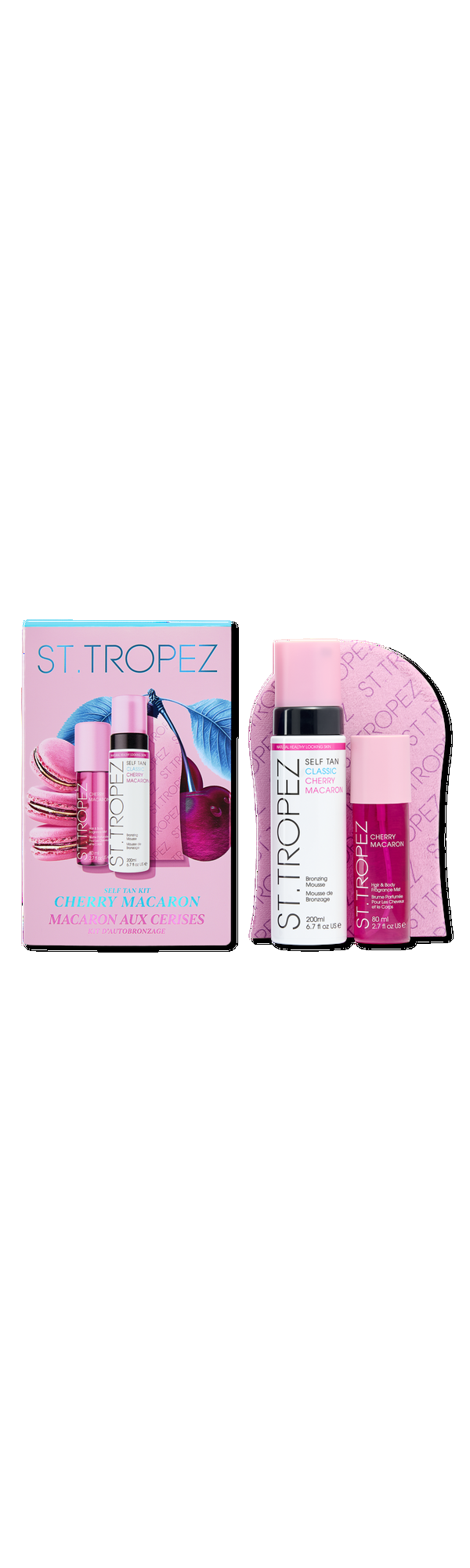 Ulta St. Tropez  Cherry Macaron Self Tan and Body Mist Set