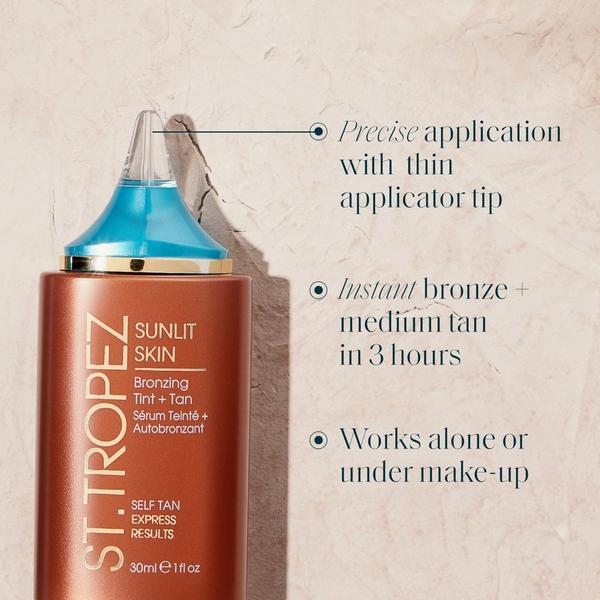 Ulta St. Tropez  Sunlit Skin Bronzing Tint And Self Tan Serum