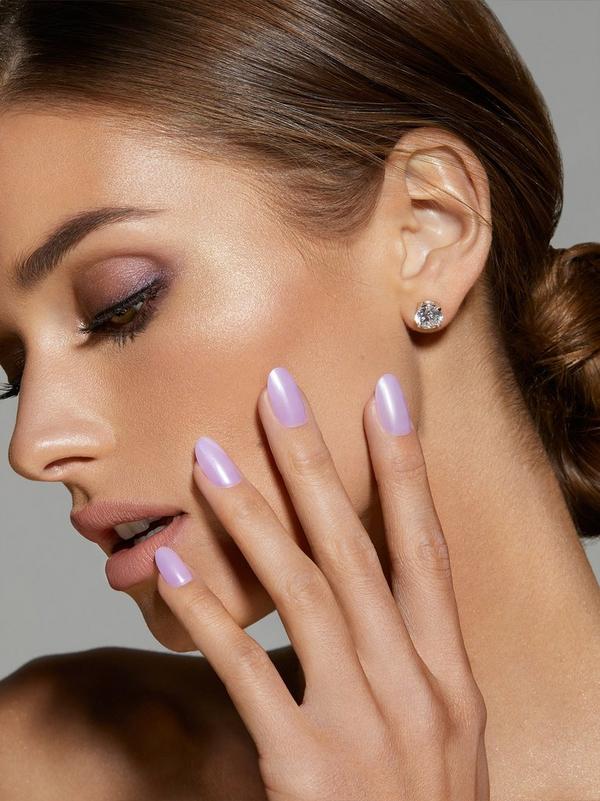 Ulta Static Nails  Glazed Lavender Reusable Pop-On Manicures