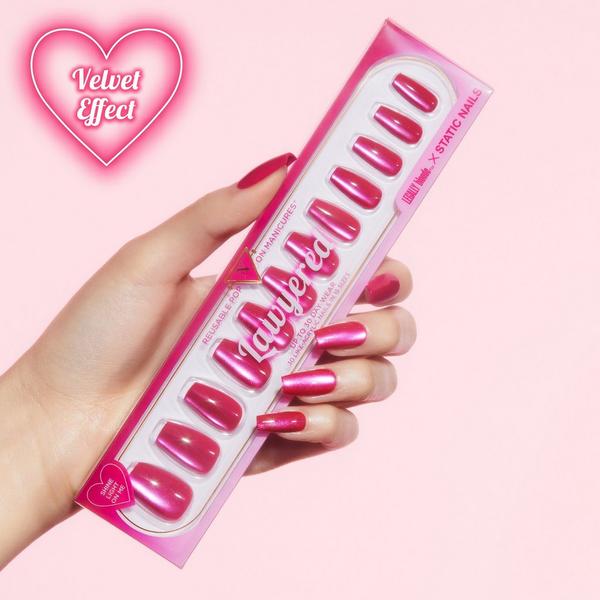 Ulta Static Nails  Legally Blonde X Static Nails Lawyered Reusable Pop-On Manicures