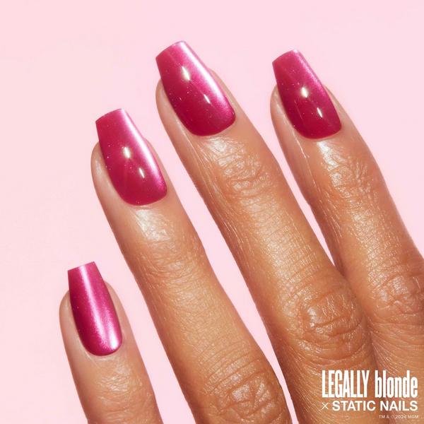 Ulta Static Nails  Legally Blonde X Static Nails Lawyered Reusable Pop-On Manicures