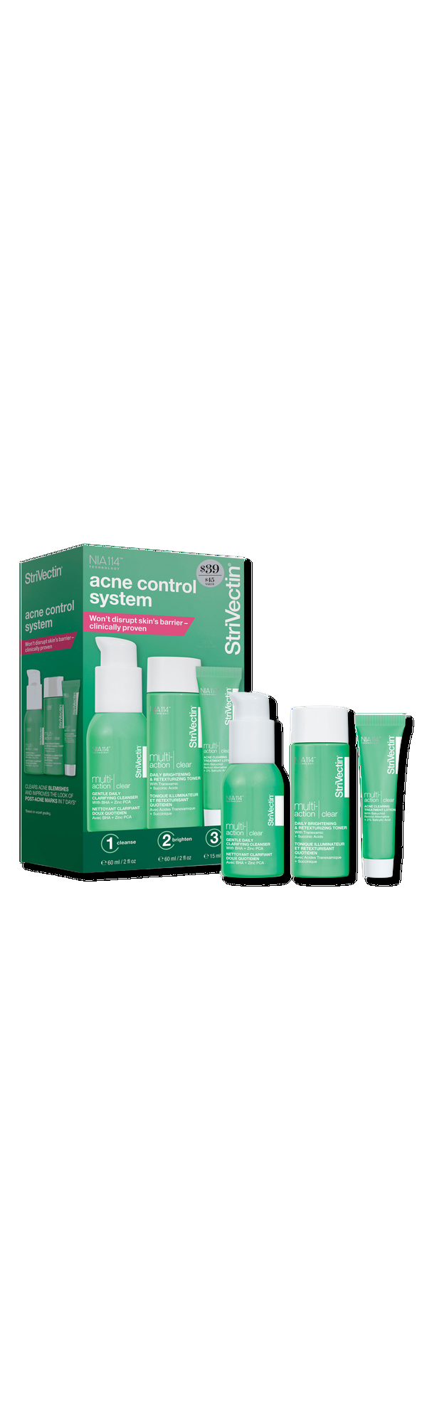 Ulta StriVectin  Multi-Action Clear: Acne Control System