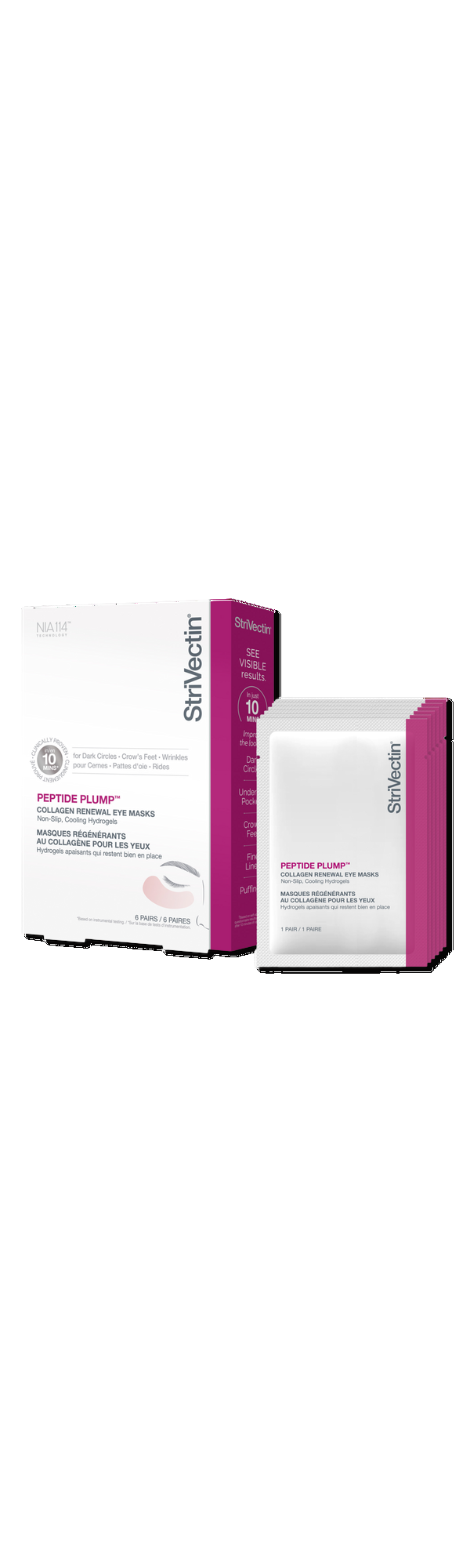 Ulta StriVectin  Peptide Plump Collagen Renewal Eye Masks