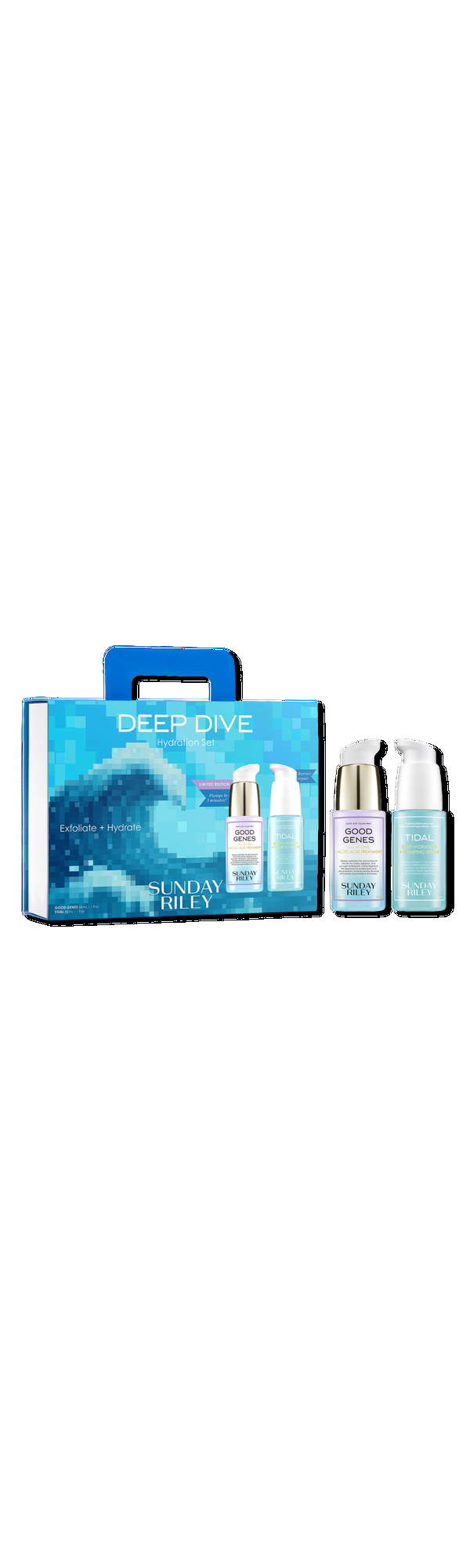 Ulta SUNDAY RILEY  Deep Dive Exfoliate + Hydrate Gift Set