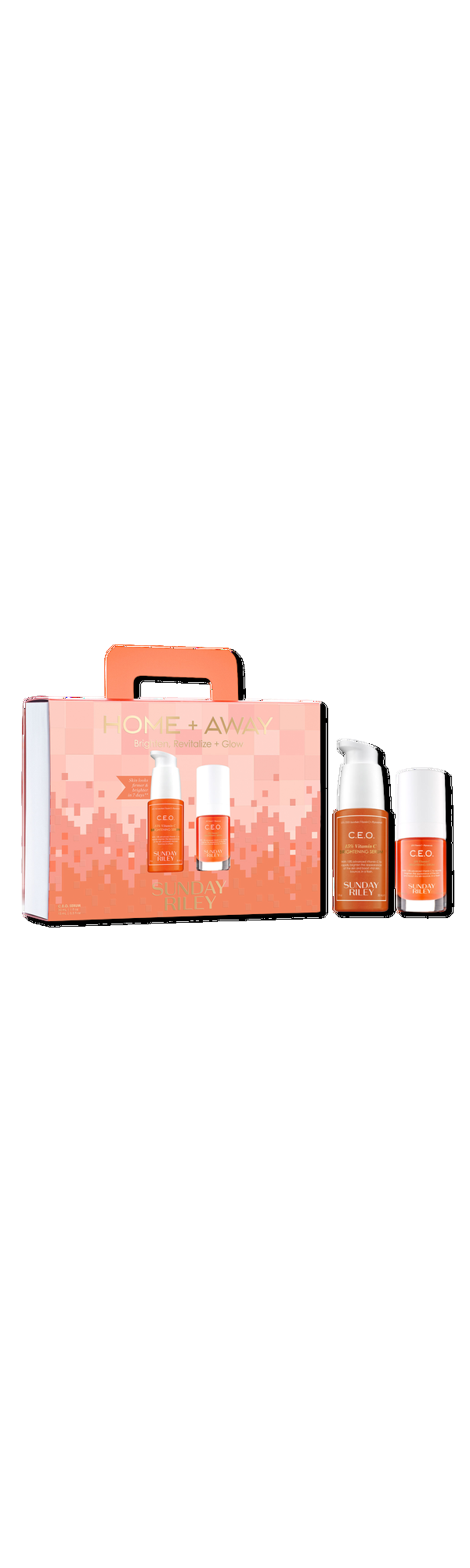 Ulta SUNDAY RILEY  Home + Away Brighten Revitalize + Glow Gift Set