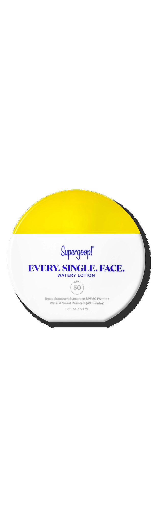 Ulta Supergoop   Every. Single. Face. Watery Lotion SPF 50 Sunscreen