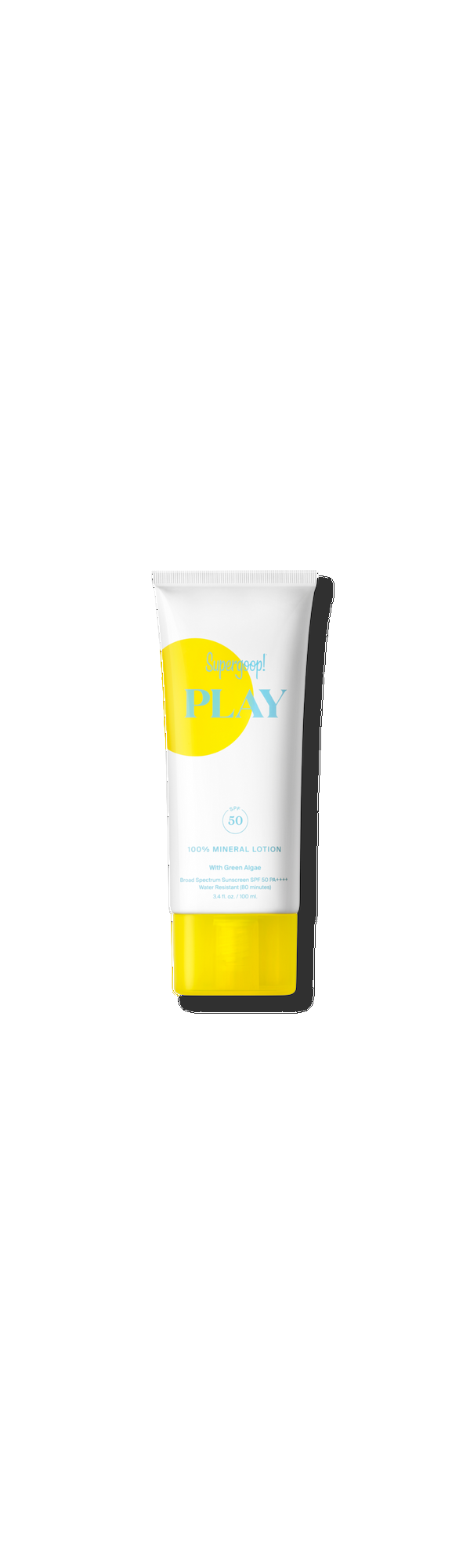 Ulta Supergoop   PLAY 100% Mineral Lotion SPF 50 Sunscreen with Green Algae