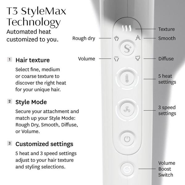 Ulta T3  Featherweight StyleMax Professional Hair Dryer With Automated Heat