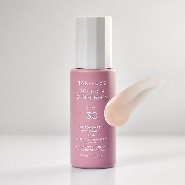 Ulta TAN-LUXE  Sci-Tech Sunscreen Photoadaptive Hydra-Gel Face SPF 30