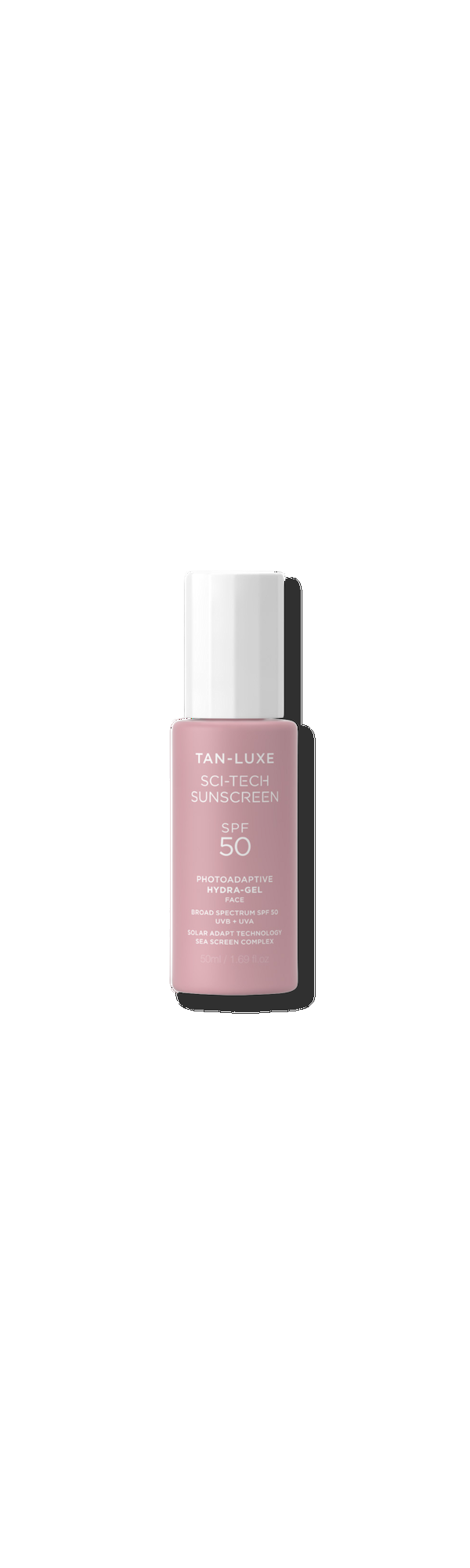 Ulta TAN-LUXE  Sci-Tech Sunscreen Photoadaptive Hydra-Gel Face SPF 50