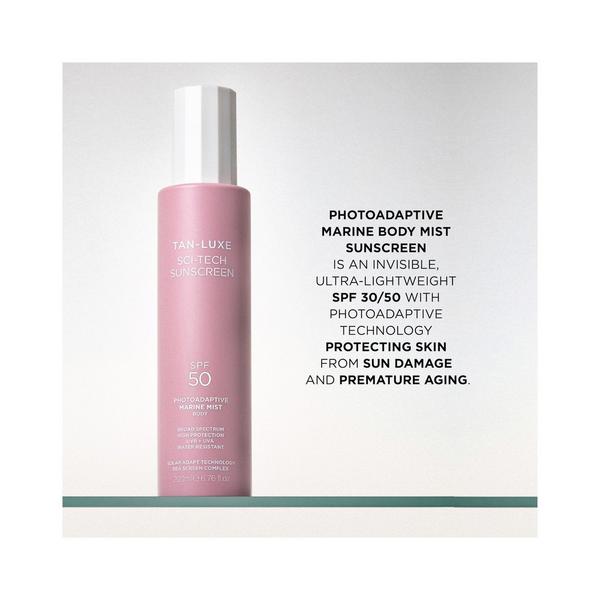 Ulta TAN-LUXE  Sci-Tech Sunscreen Photoadaptive Marine Body Mist SPF 50