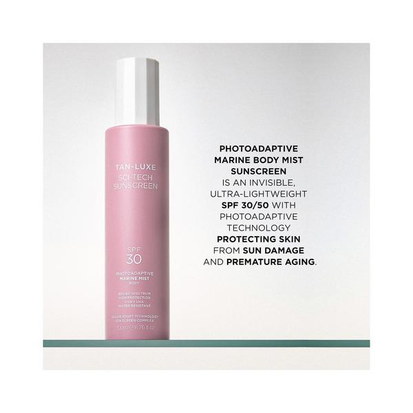 Ulta TAN-LUXE  Sci-Tech Sunscreen Photoadaptive Marine Body Mist SPF 30