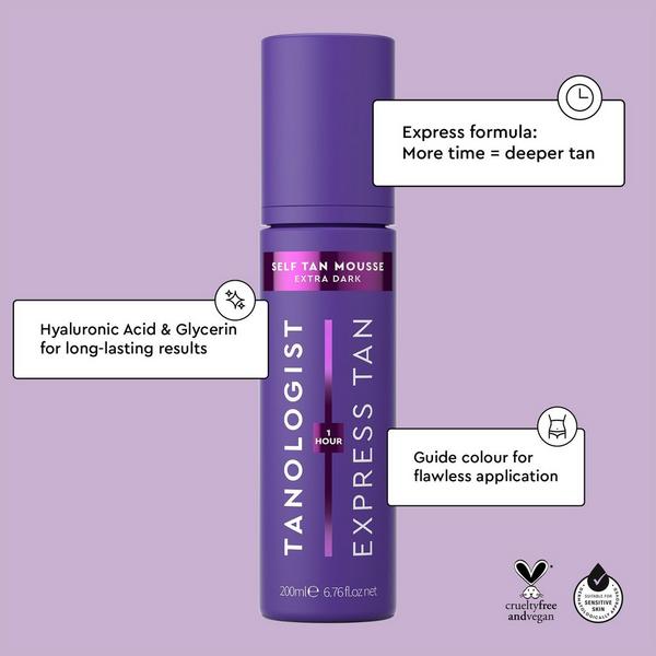 Ulta Tanologist  Express Tan 1 Hour Self Tan Extra Dark Mousse