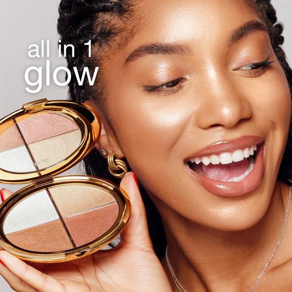 Ulta Tarte  Glow Wardrobe Highlighting Eye & Cheek Palette