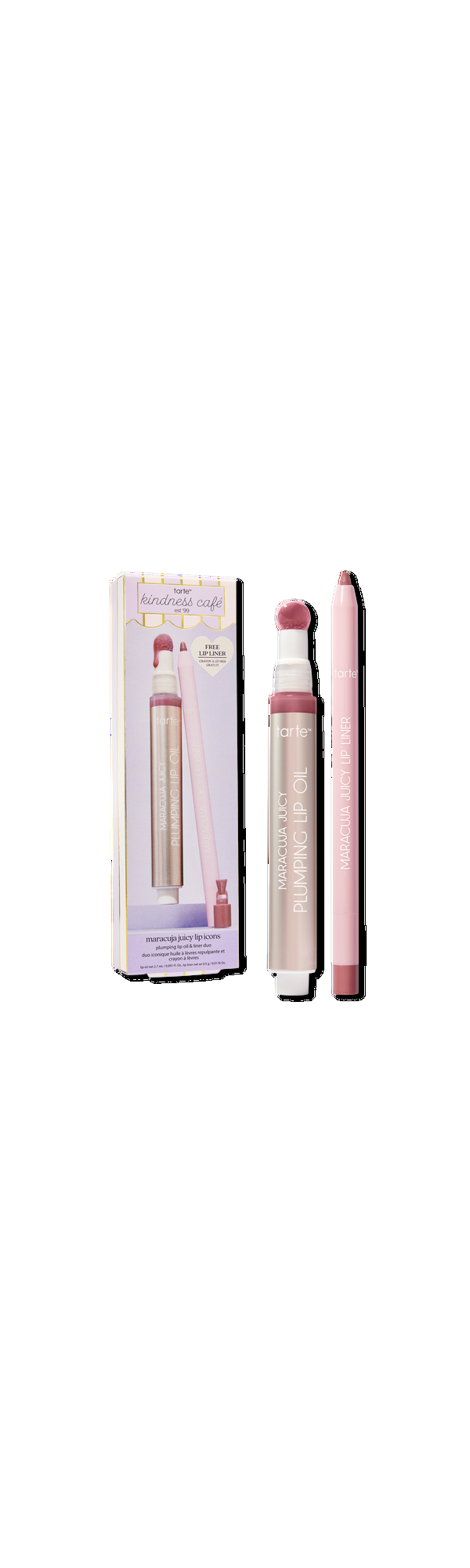 Ulta Tarte  Maracuja Juicy Lip Icons Plumping Oil & Liner Duo