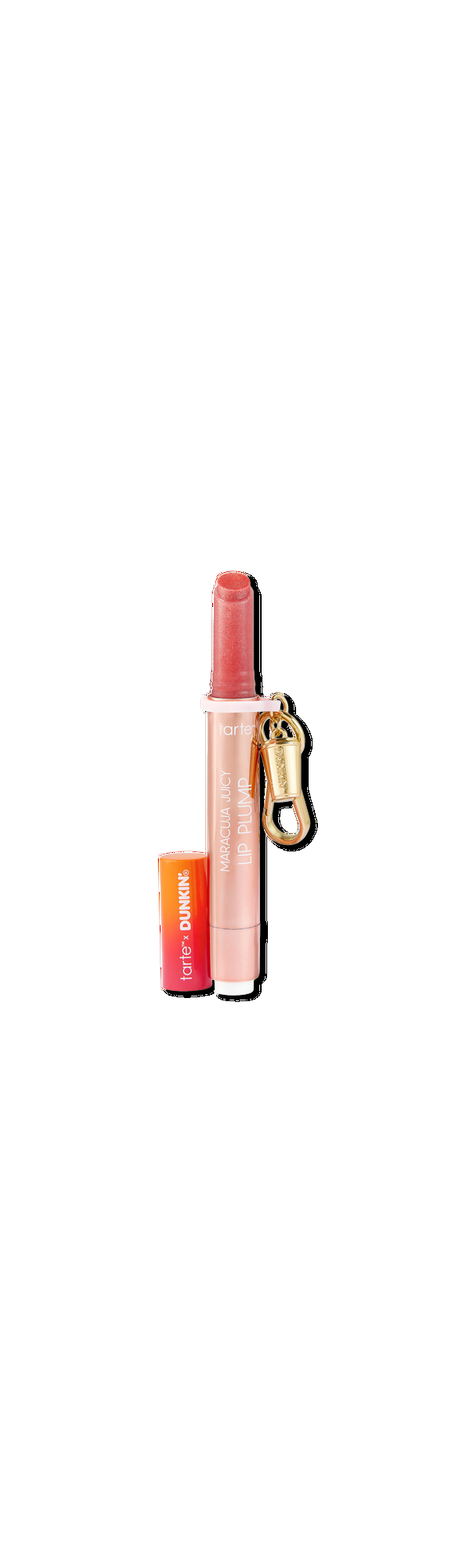 Ulta Tarte  tarte x Dunkin' Maracuja Juicy Shimmer Glass Lip Plump + Free Charm