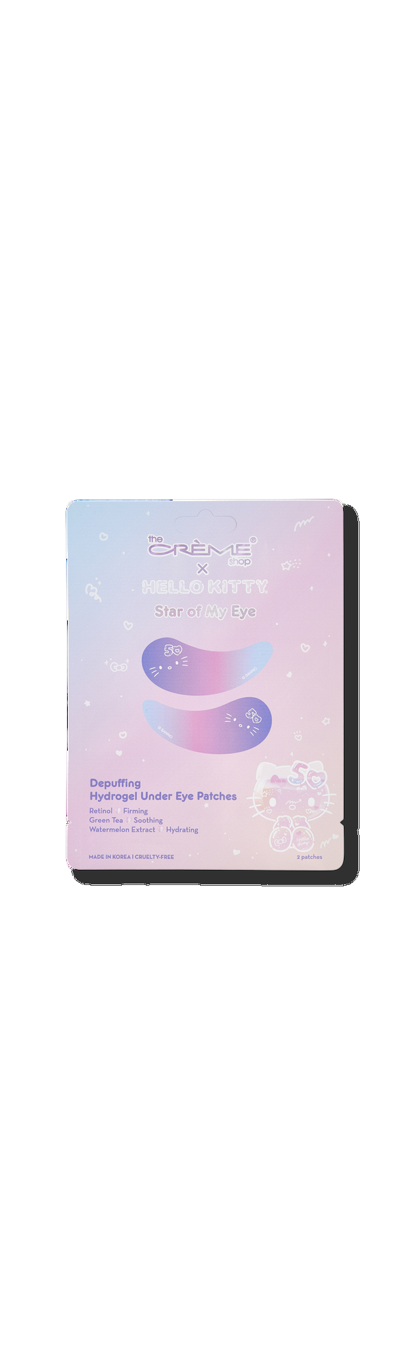 Ulta The Crème Shop  Hello Kitty 50 Star of My Eye Under Eye Patches