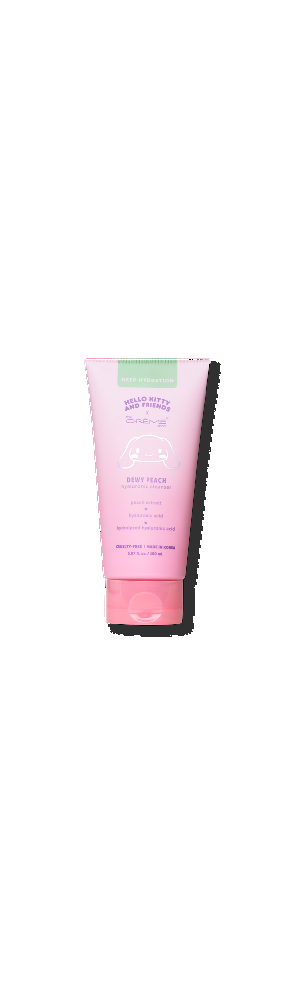Ulta The Crème Shop  Hello Kitty and Friends Dewy Peachy Hyaluronic Cleanser
