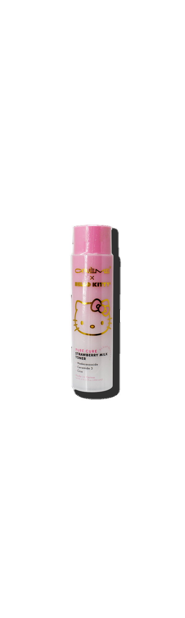 Ulta The Crème Shop  Hello Kitty Klean Beauty Pure Cure Strawberry Milk Toner