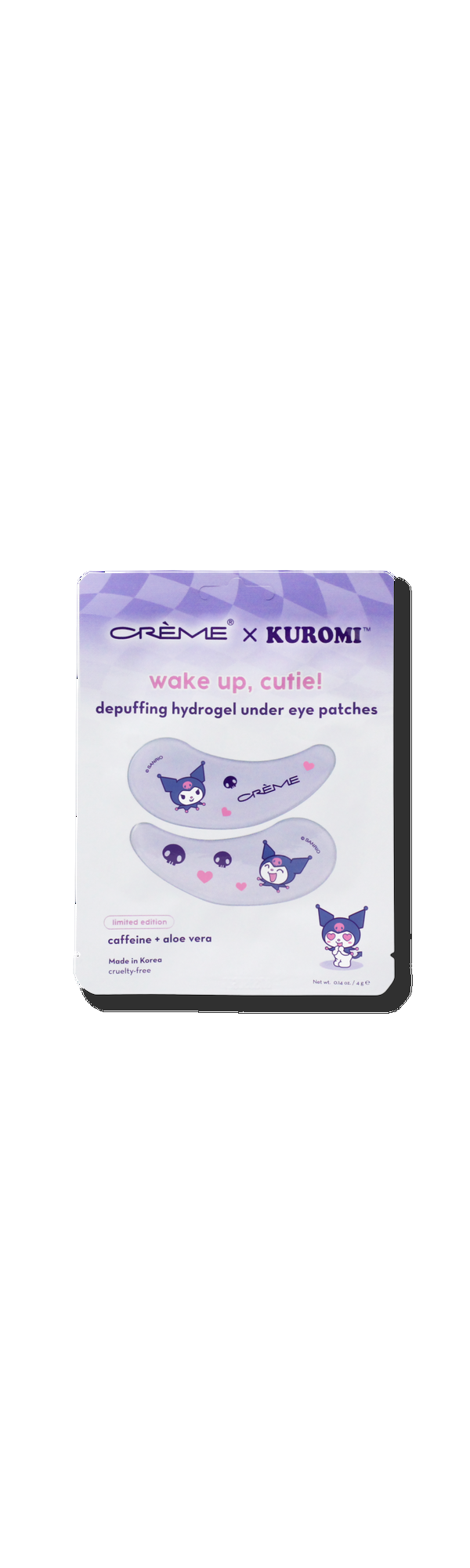 Ulta The Crème Shop  Kuromi Hydrogel Under Eye Patches