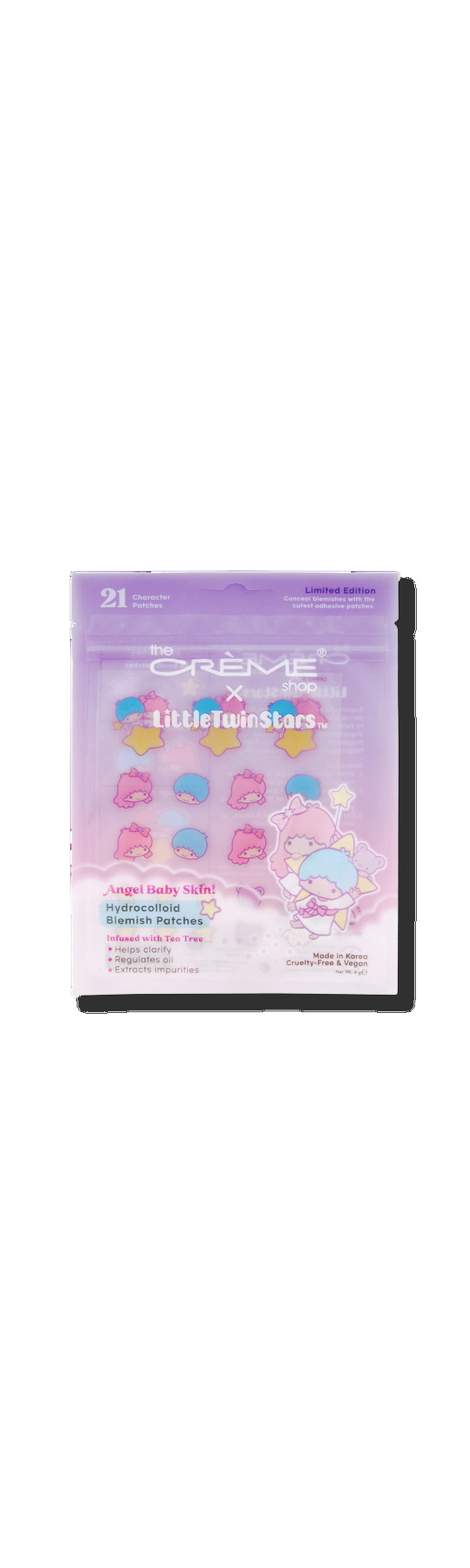 Ulta The Crème Shop  Little Twin Stars Angel Baby Skin Hydrocolloid Blemish Patches