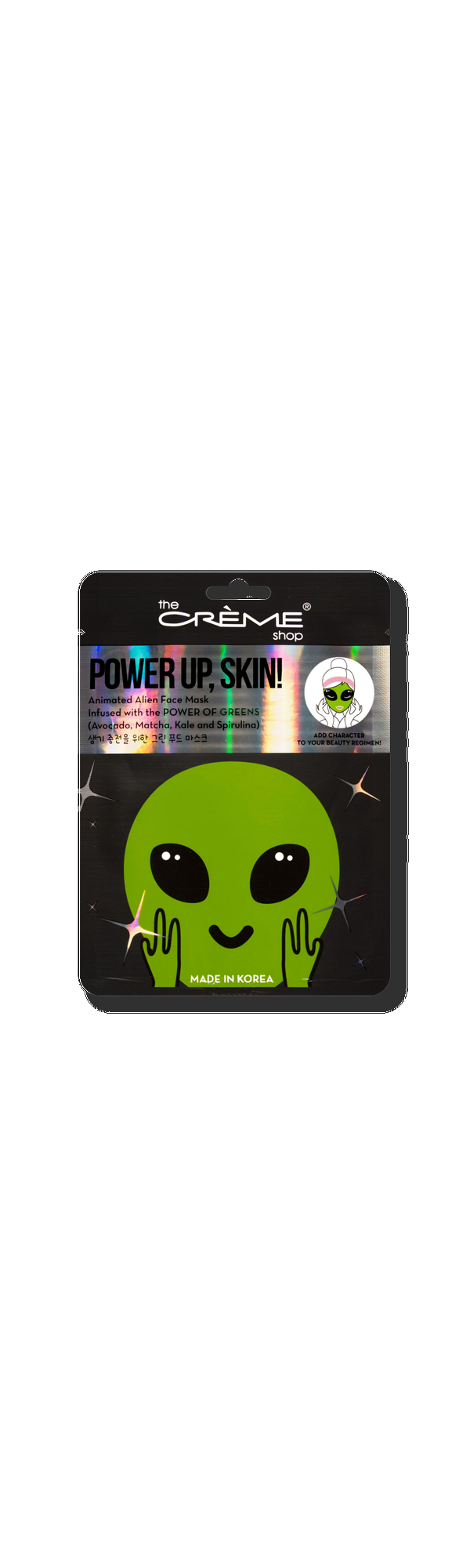 Ulta The Crème Shop  Power Up Skin Animated Alien Face Mask - Power of Greens