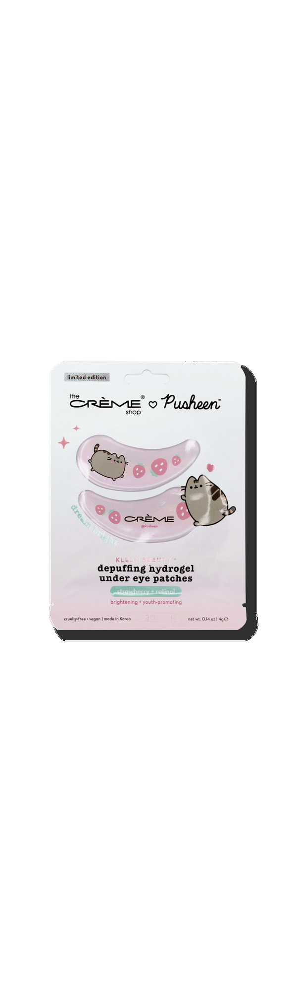 Ulta The Crème Shop  Pusheen Hydrogel Under Eye Patches