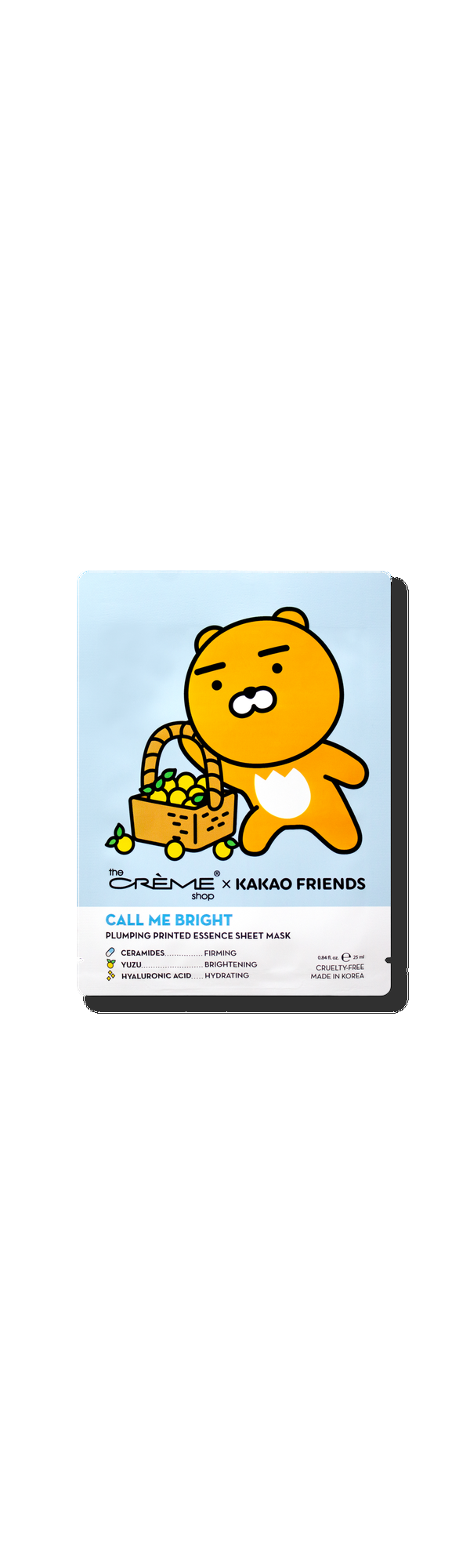 Ulta The Crème Shop  Ryan Call Me Bright Printed Essence Sheet Mask