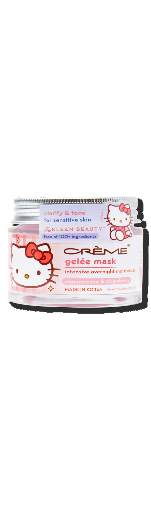 Ulta The Crème Shop  Sanrio Hello Kitty Klean Beauty Intensive Overnight Moisture Gelee Mask