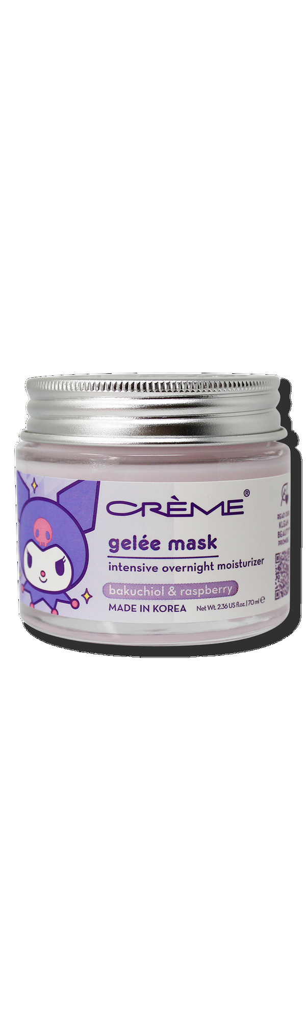 Ulta The Crème Shop  Sanrio Kuromi Klean Beauty Intensive Overnight Moisture Gelee Mask