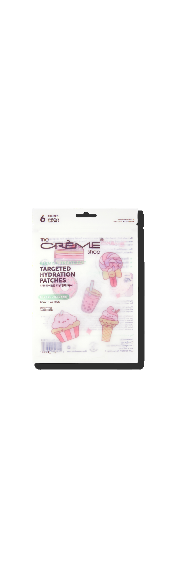 Ulta The Crème Shop  Targeted Hydration Patches for Acne Prone Skin - Sweet Treats
