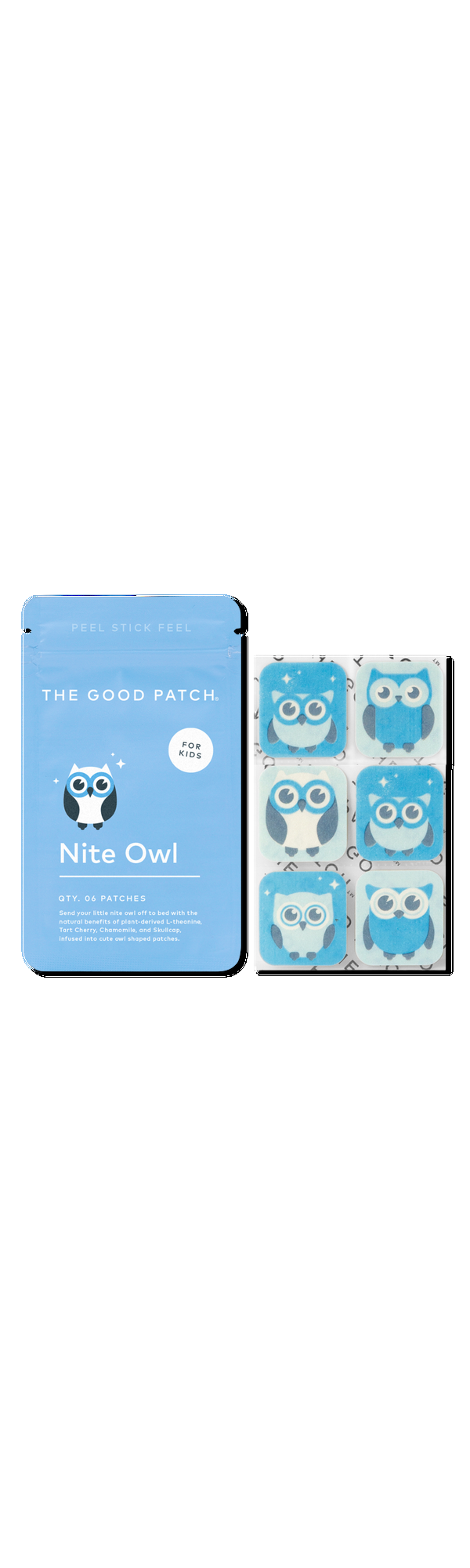 Ulta The Good Patch  Nite Owl Plant-Based Children's Wellness Patch