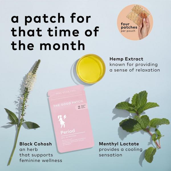 Ulta The Good Patch  Period Hemp-Infused Wellness Patch