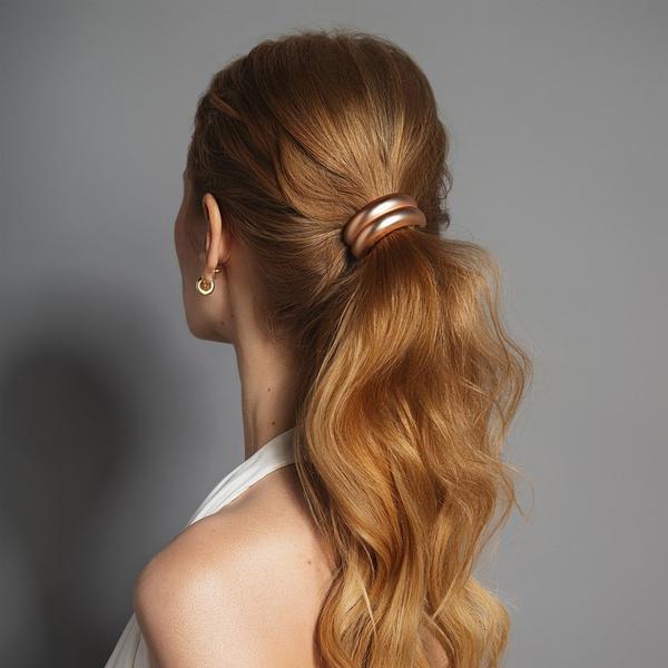 Ulta The Hair Edit  Brilliant Double Cuff Metal Ponytail Holder