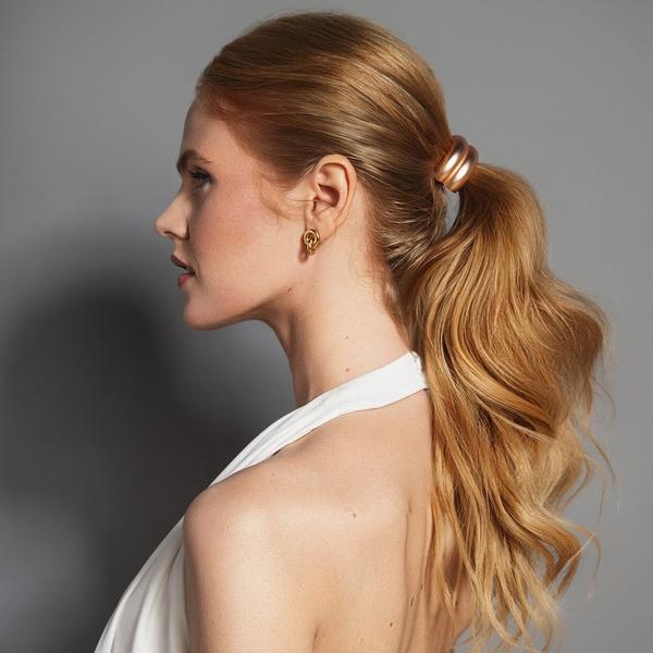 Ulta The Hair Edit  Brilliant Double Cuff Metal Ponytail Holder