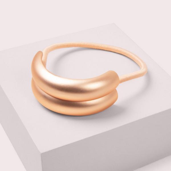 Ulta The Hair Edit  Brilliant Double Cuff Metal Ponytail Holder