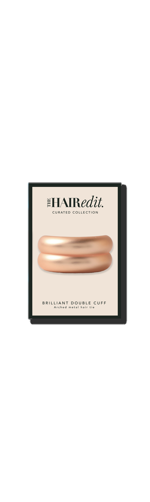 Ulta The Hair Edit  Brilliant Double Cuff Metal Ponytail Holder