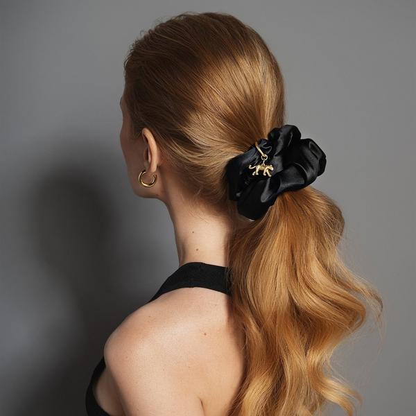 Ulta The Hair Edit  Charming Ruched Ribbon Scrunchie