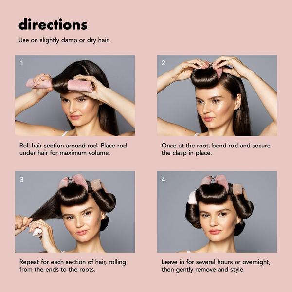 Ulta The Hair Edit  Heatless Volumizing Hair Rods 4-Pack