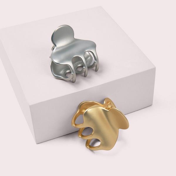 Ulta The Hair Edit  Mixed Metals Mini Claw Clips Set