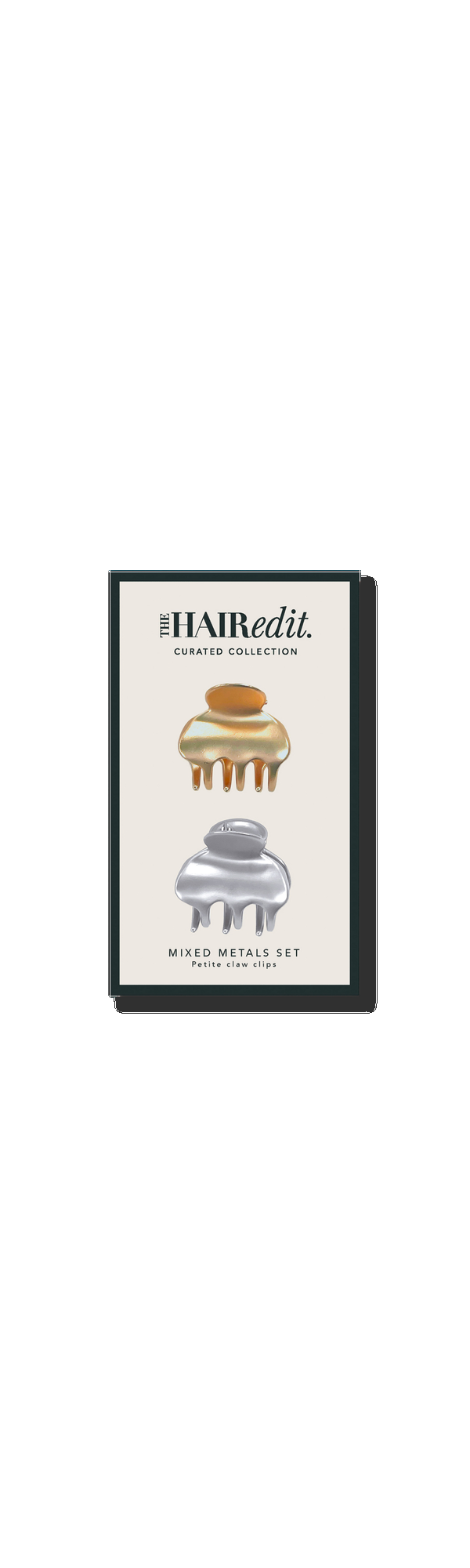 Ulta The Hair Edit  Mixed Metals Mini Claw Clips Set