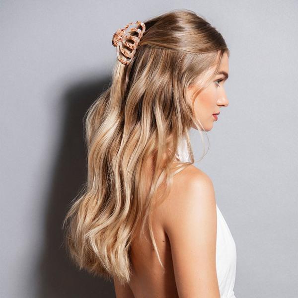 Ulta The Hair Edit  Rose Tortoise Jellyfish Claw Clip