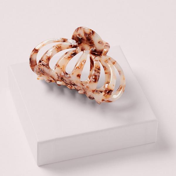 Ulta The Hair Edit  Rose Tortoise Jellyfish Claw Clip