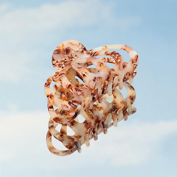 Ulta The Hair Edit  Rose Tortoise Jellyfish Claw Clip